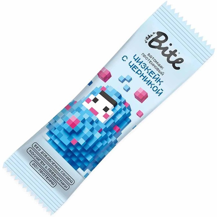 Батончик Bite Чизкейк с черникой протеиновый 40гр