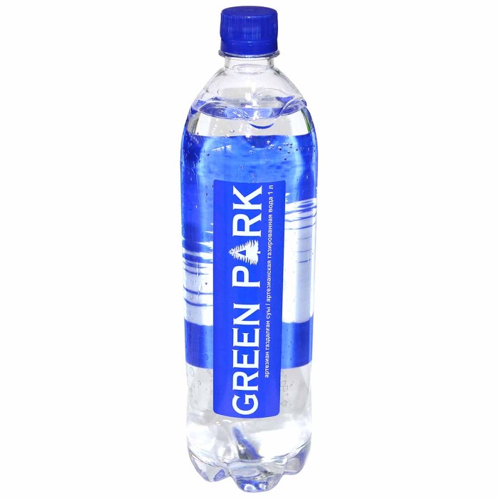 Вода Green Park Артезианская газ 1л пэт