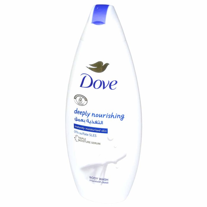 Гель для душа Dove Глубокое питание 250мл пэт