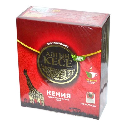 Чай Алтын кесе Кения черный 100*2гр к/у