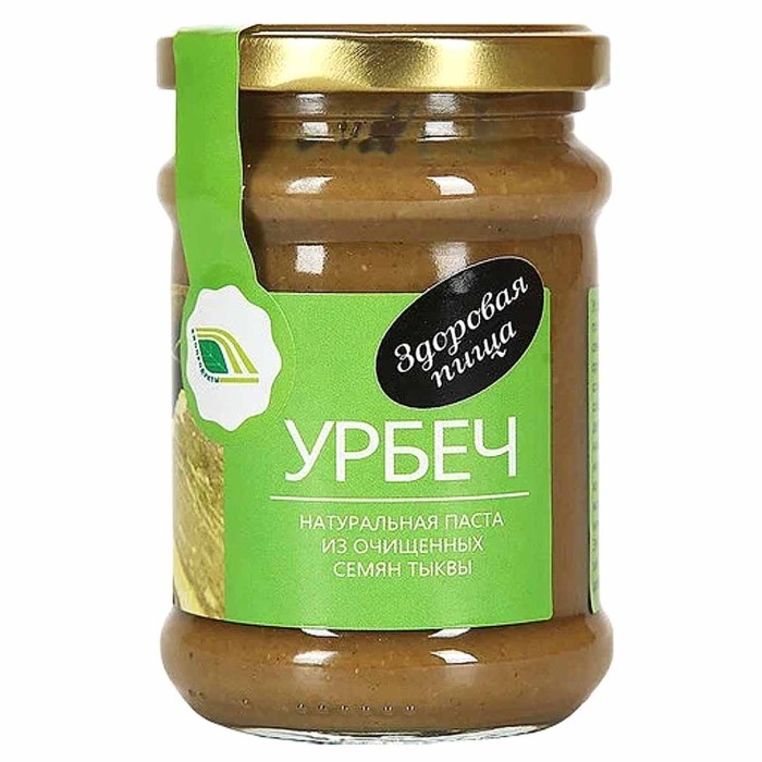 Паста Урбеч натуральная из очищенных семян тыквы 280гр ст/б