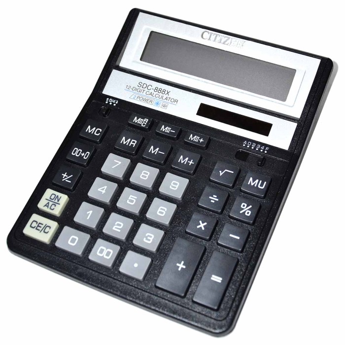 Калькулятор Citizen SDC-888X №41