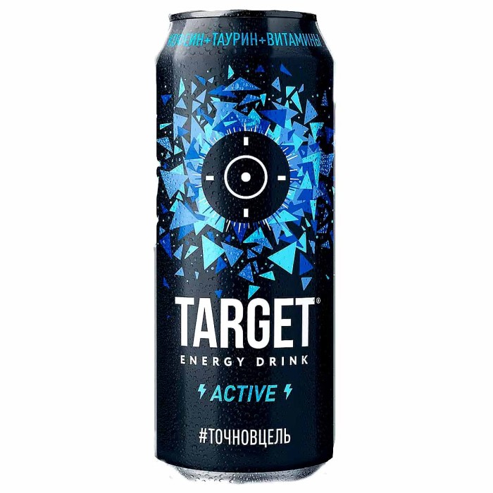 Напиток энергетический Бочкари Target Activ 0,45л ж/б