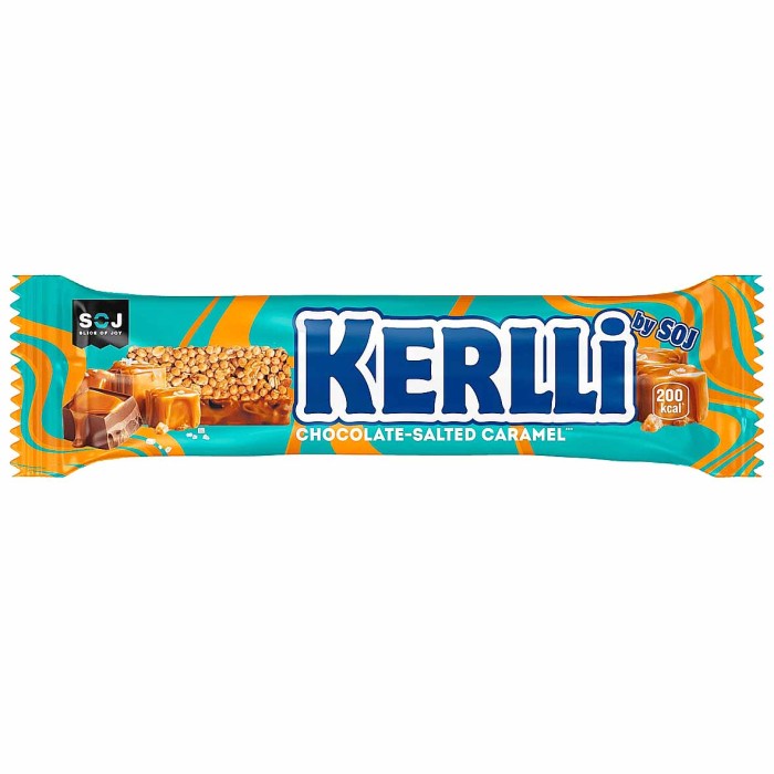 Батончик злаковый Soj Kerlli Мюсли-Солёная карамель 50гр м/у