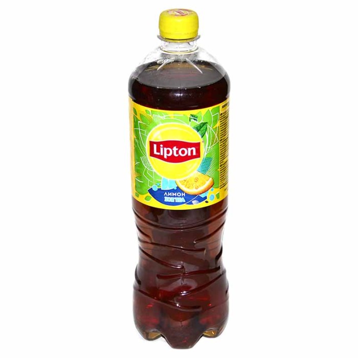 Чай Lipton Ice Tea лимон черный 1л пэт