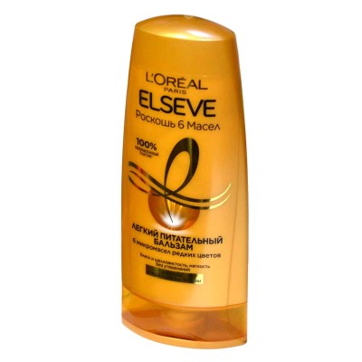 Бальзам для волос Loreal Elseve Роскошь 6 масел 200мл пэт