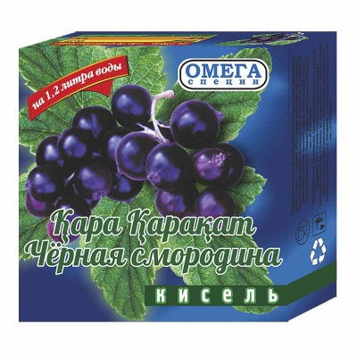 Кисель Омега смородина 170гр м/у