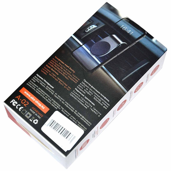 Автодержатель для телефона Акс Easy A-02 (АК)