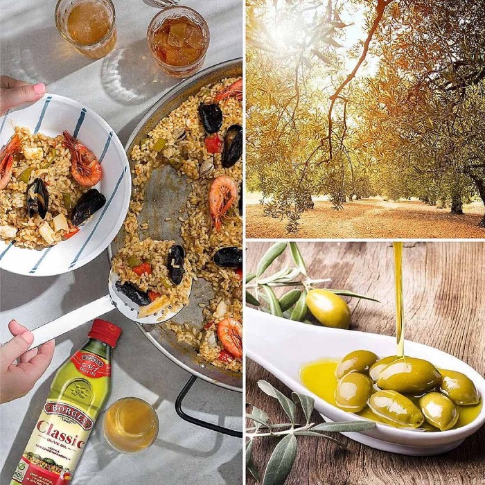 Масло оливковое Borges натуральное 100% 500мл ст/б