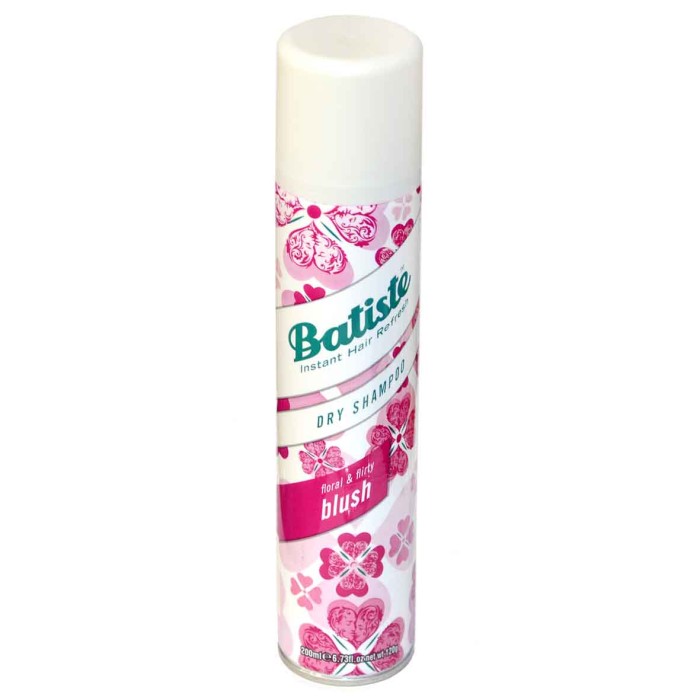 Шампунь сухой для волос Batiste Blush 200мл ж/б
