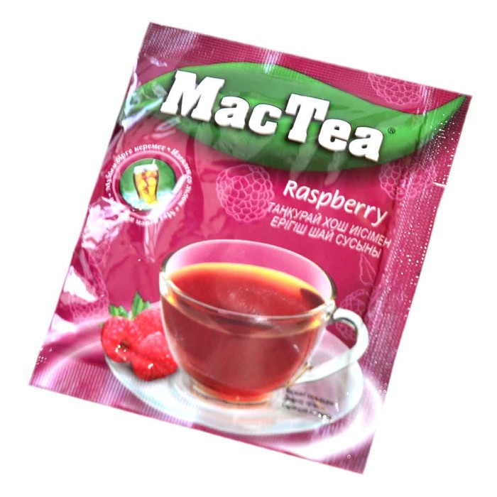 Чай MacTea Raspberry 18гр м/у