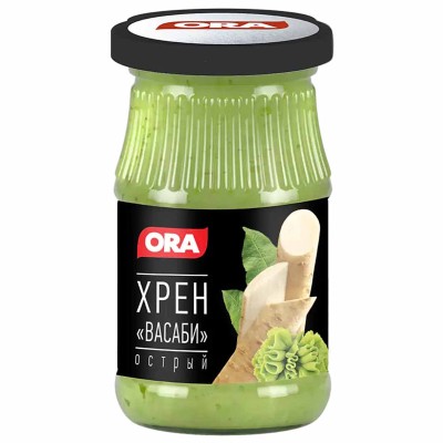 Хрен Камако Столовый острый Васаби 170гр ст/б