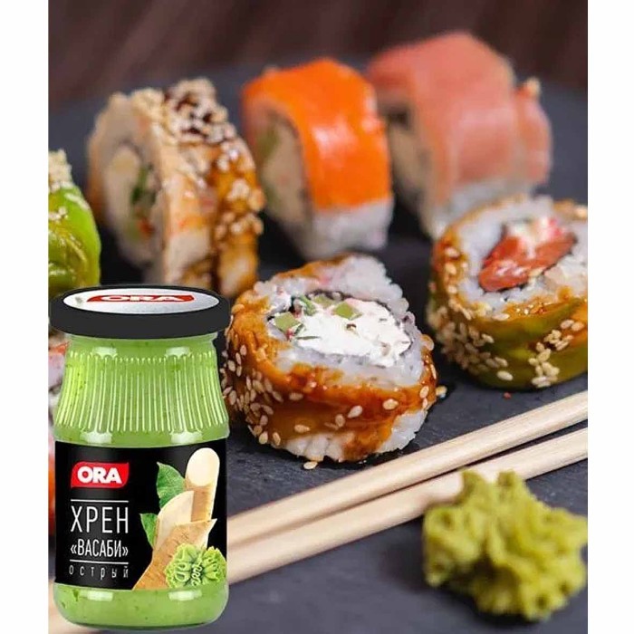 Хрен Камако Столовый острый Васаби 170гр ст/б