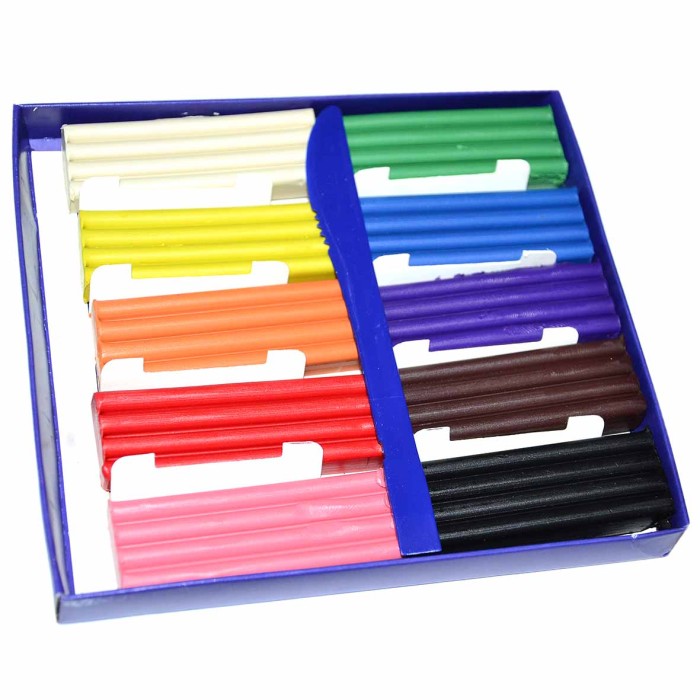 Пластилин Гамма Классический 10цв 200гр арт281032 к/у