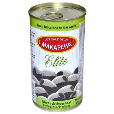 Оливки Makarena элит  черные б/косточки 370мл