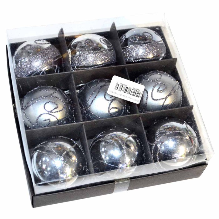 Набор украшений елочных Шар 9шт арт50AB09-660 №4