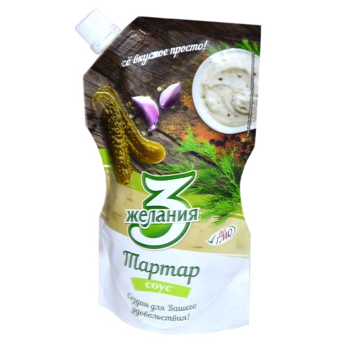Соус 3 желания Тартар Д 250гр д/п