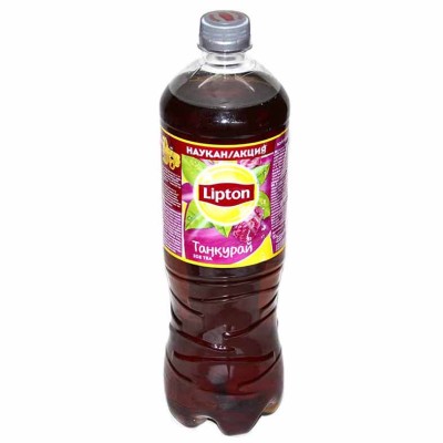 Чай Lipton Ice Tea малина черный 1л пэт