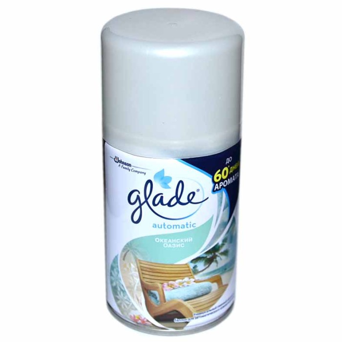 Баллон сменный Glade Automatic Океанский Оазис 269мл ж/б