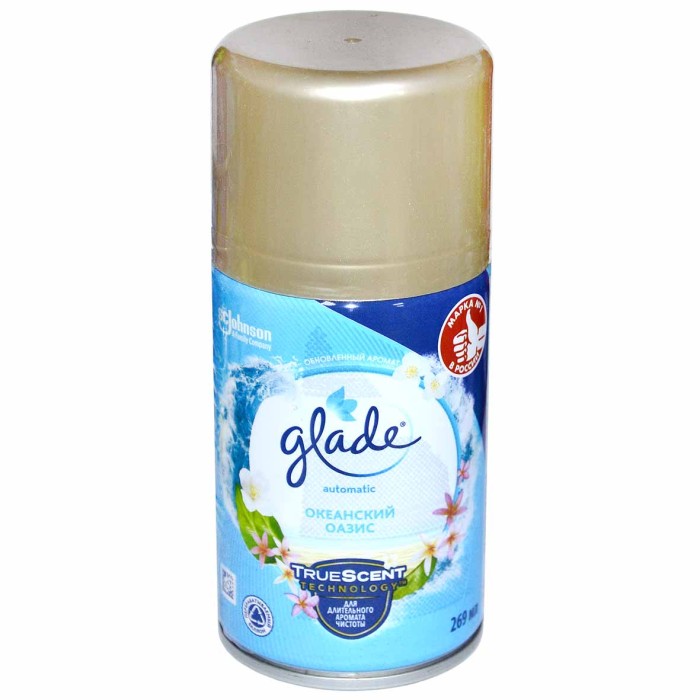 Баллон сменный Glade Automatic Океанский Оазис 269мл ж/б