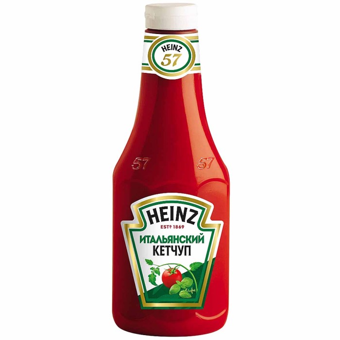 Кетчуп Heinz Итальянский 800гр пэт