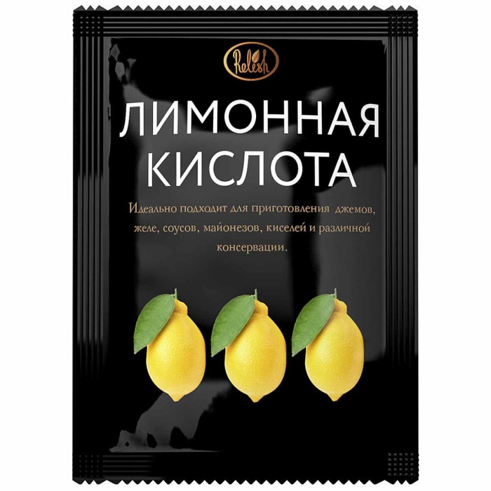 Кислота лимонная Relish 10гр м/у