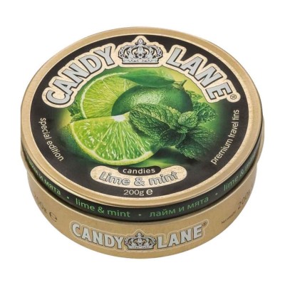 Леденцы Candy Lane лайм и мята 200гр ж/б