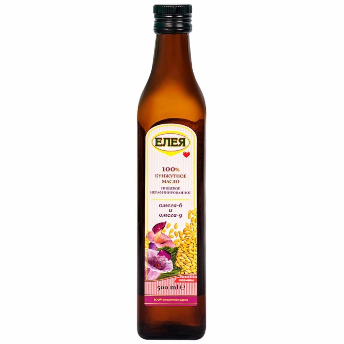 Масло кунжутное Елея нераф 500мл ст/б
