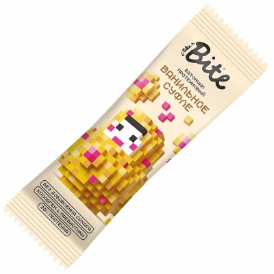 Батончик Bite Ванильное суфле протеиновый 40гр