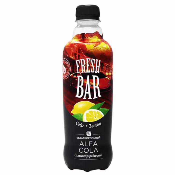 Напиток Fresh Bar Альфа Кола газ 0,48л пэт
