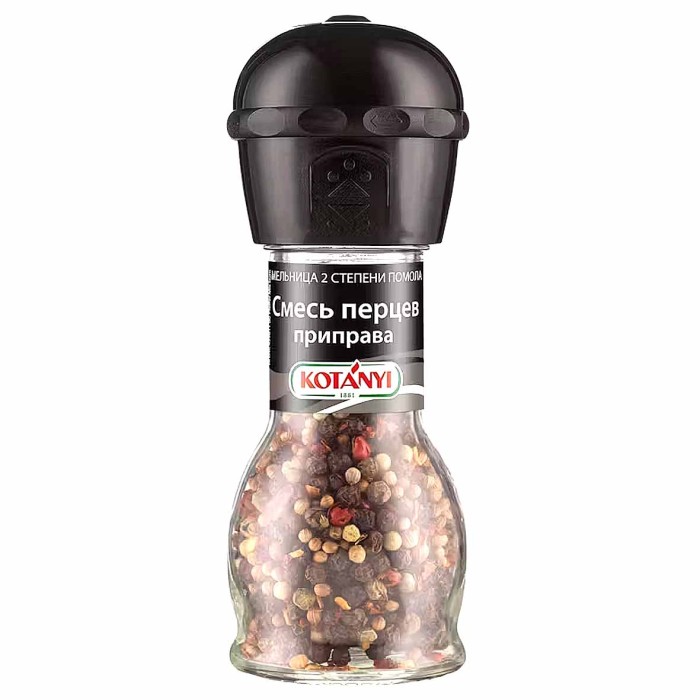 Приправа Kotanyi смесь перцев мельница 35гр