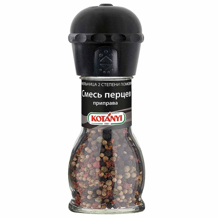 Приправа Kotanyi смесь перцев мельница 35гр