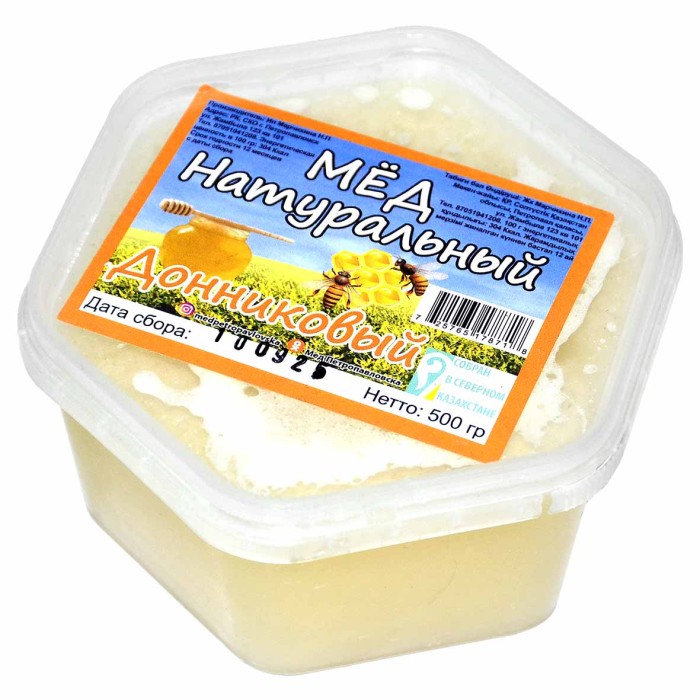 Мед ИП Марчихина Донниковый 500гр пэт сота
