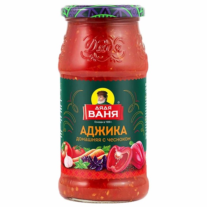 Аджика Дядя Ваня Домашняя по-аджарски 460гр ст/б