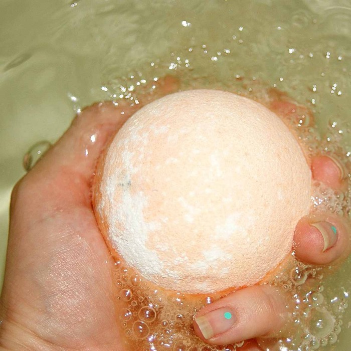 Шар бурлящий Кафе красоты Цитрусовый сорбет 120гр