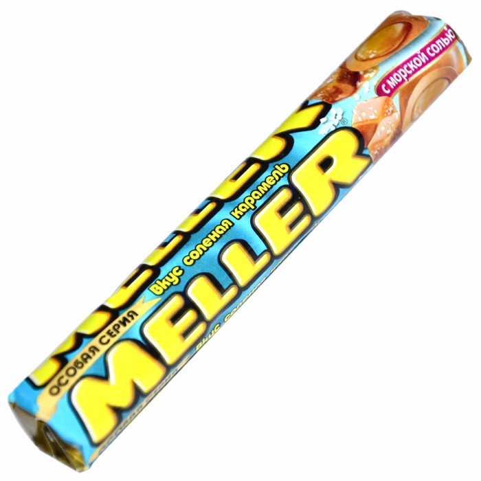 Карамель мягкая Meller соленая 38гр м/у