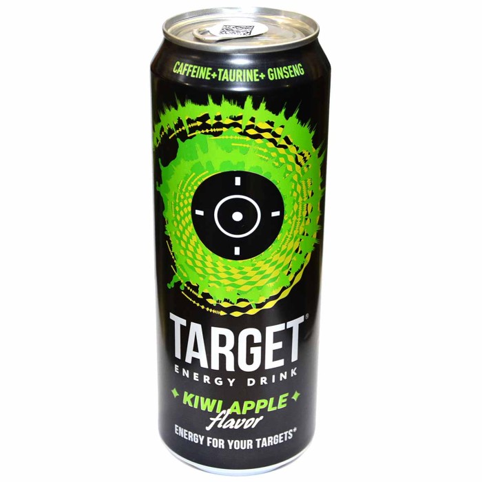 Напиток энергетический Бочкари Target kivi apple 0,45 ж/б