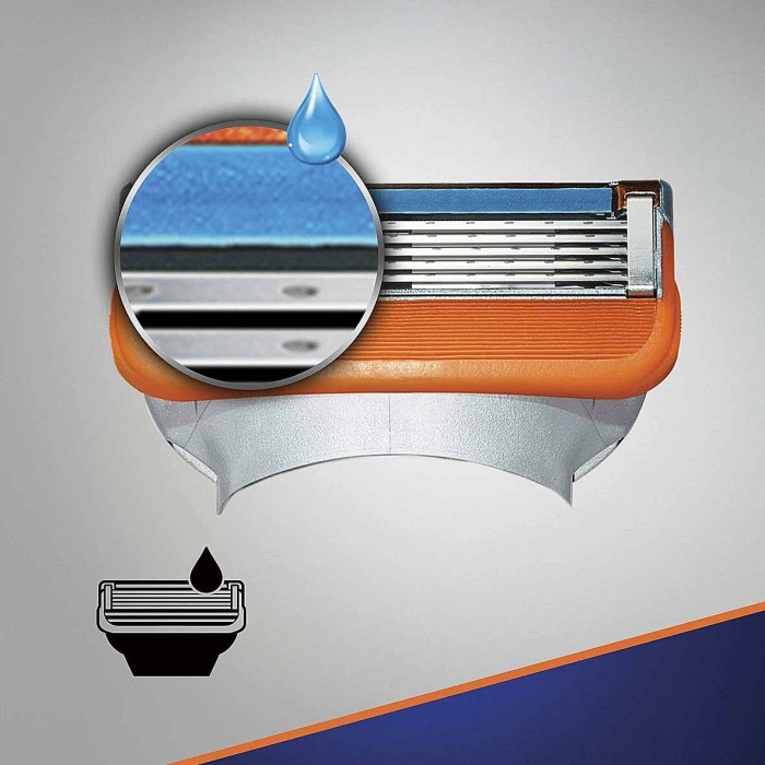 Кассеты сменные Gillette Fusion 8шт к/у