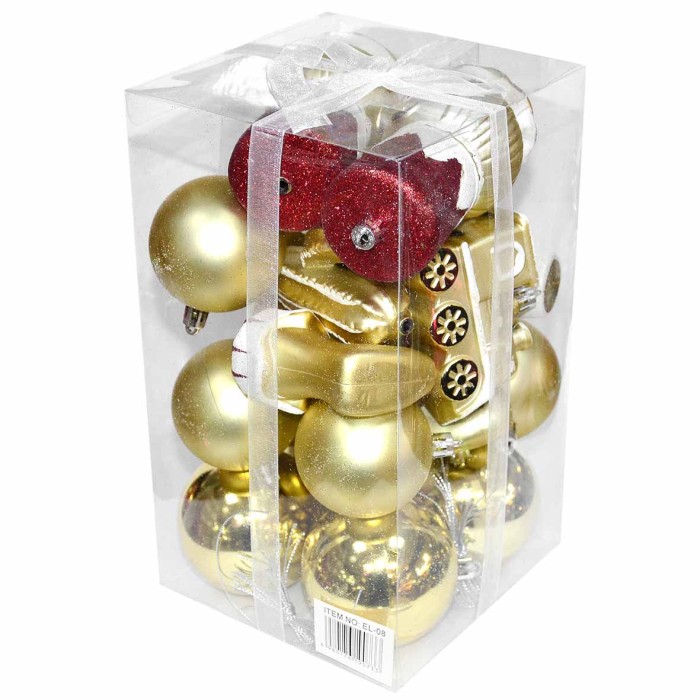 Набор украшений елочных Шары артNO.EL-08 №2