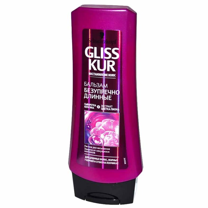 Бальзам для волос Gliss Kur Безупречно длинные 360мл пэт