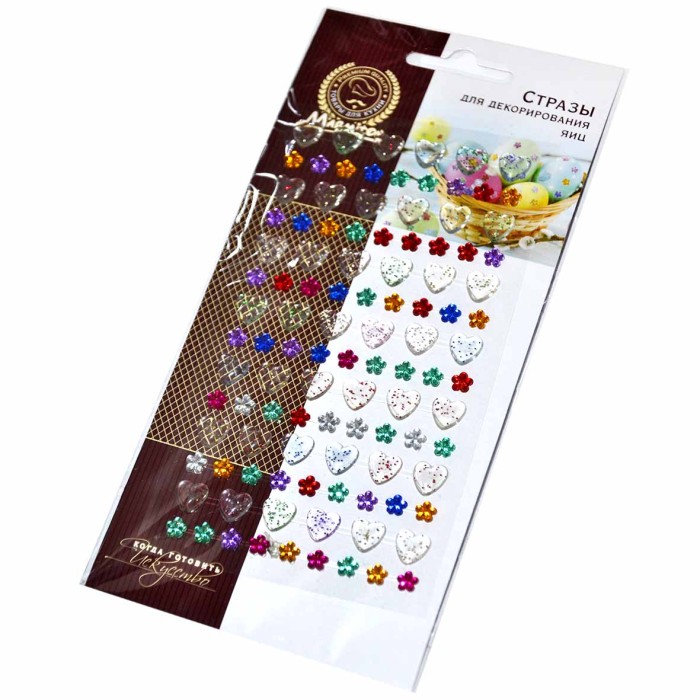 Стразы Marmiton для декорирования яиц 10*25,5см арт17384