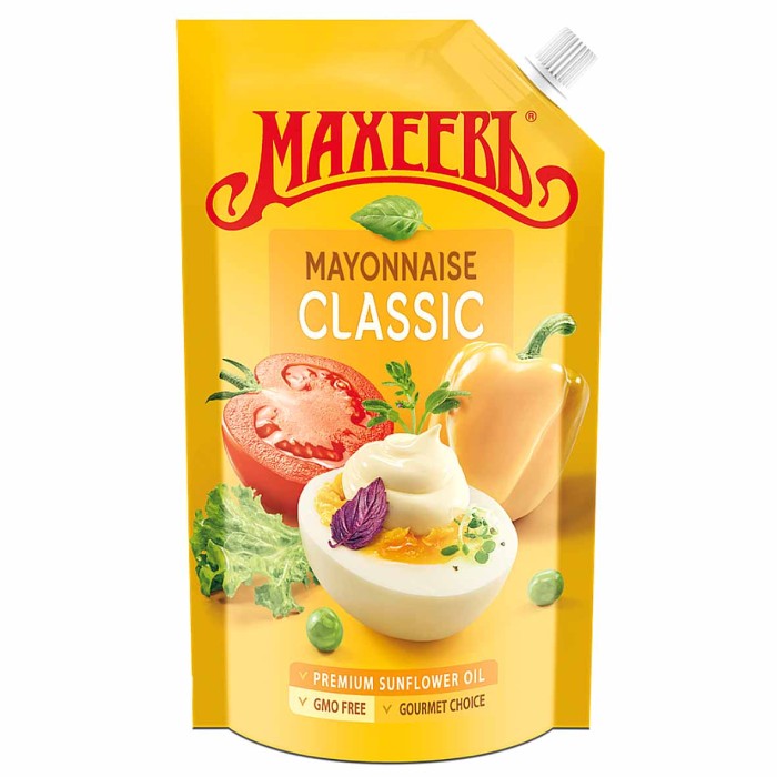 Майонез Махеевъ Провансаль 72% 380гр д/п