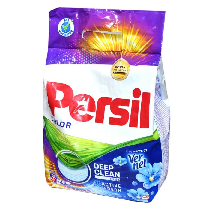 Порошок для стирки Persil Color Свежесть от Vernel авто 4,5кг м/у