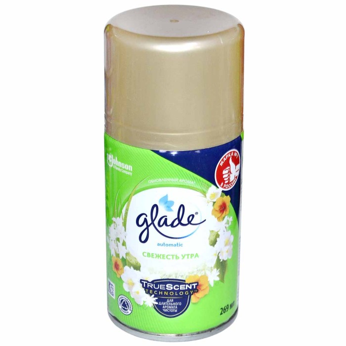 Баллон сменный Glade Automatic Свежесть утра 269мл ж/б