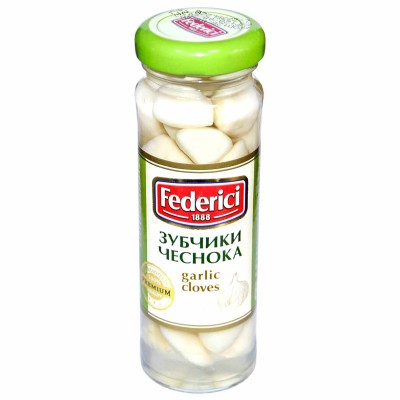 Чеснок зубчики Federici 100гр ст/б