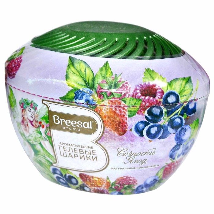 Нейтрализаторы запаха для дома Breesal Aroma Drops Сочность ягод шарики 215гр пэт