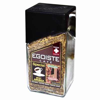Кофе Egoiste Special молотый растворимый 50гр ст/б
