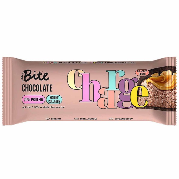 Батончик Bite Шоколад протеиновый 50гр