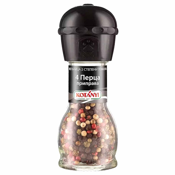 Приправа Kotanyi смесь 4 перцев мельница 35гр