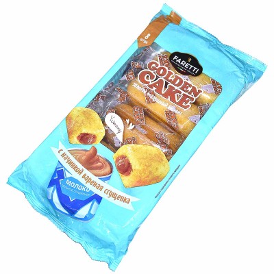 Кексы Faretti с вареной сгущенкой 270гр м/у